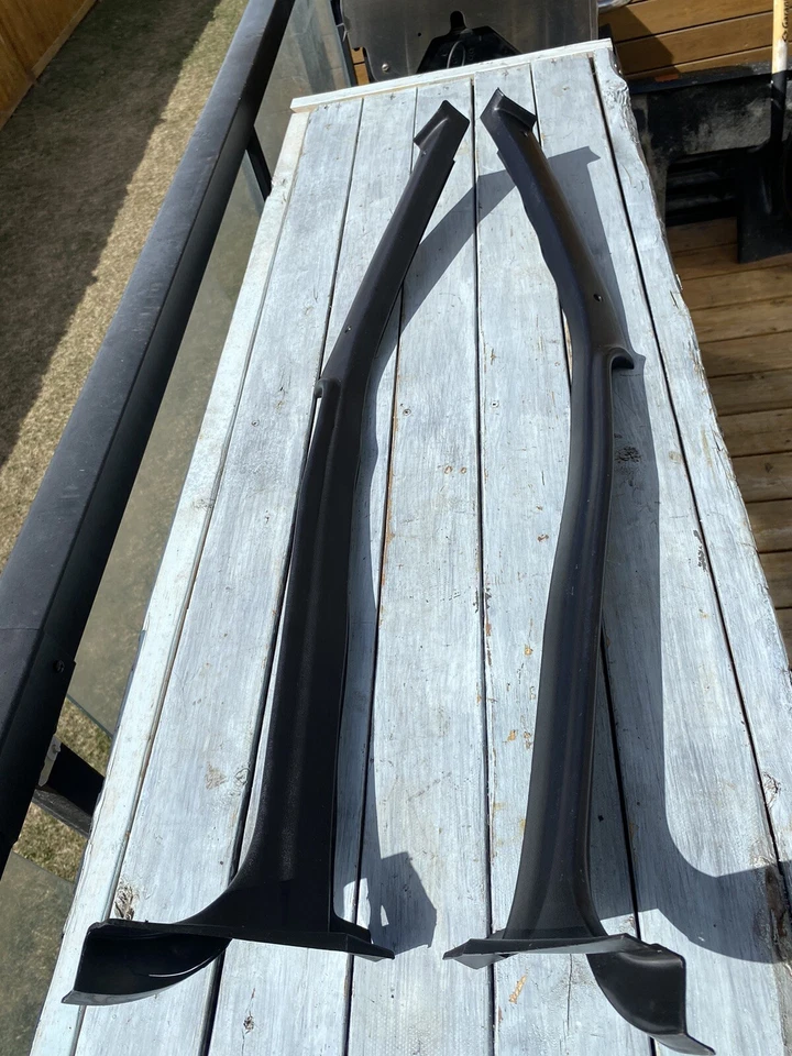 1978-1988 G-Body Cutlass Monte Carlo Regal Interior  B Pillar Trim Molding Black - Image 1 of 4