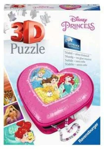 Ravensburger 3D Puzzle Disney Princess Heart Box | Kids Puzzle From 8 Years - Picture 1 of 1