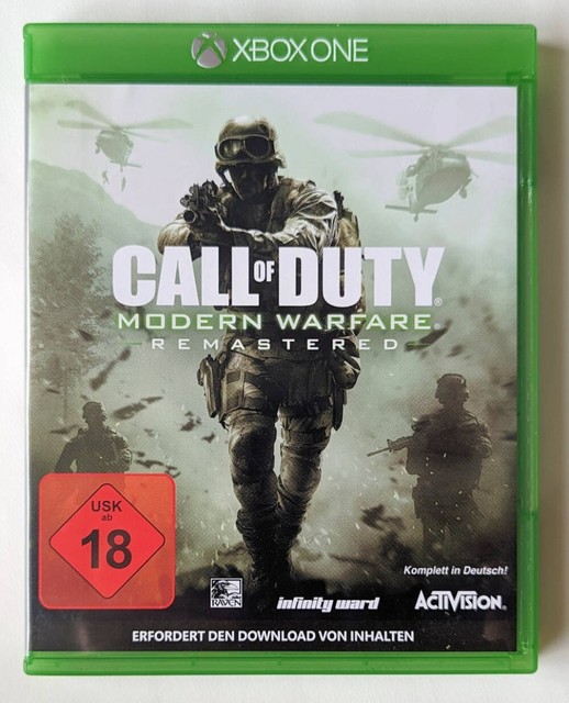  Call of Duty Modern Warfare Remastered - Xbox One : Video Games