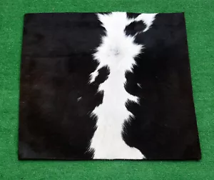 NEW COWHIDE LEATHER CUSHION PILLOW COVER COW HIDE HAIR ON CUSHION C-784 - Picture 1 of 3
