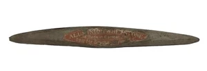 Vintage Aluminium Whetstone Made In Germany 9” Sharpening Stone - Picture 1 of 4