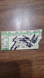 Boleto autógrafo firmado 30 Seconds To Mars 2006 Stone Pony Jared Leto - Imagen 1 de 1