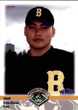 2007 Anchorage Bucs Choice #9 Chu-Kuan Lee Taiching Taiwan Baseball Card