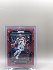 2022-23 PANINI FAST BREAK PRIZM #97 PAT CONNAUGHTON RED DISCO #d /100 SP BUCKS