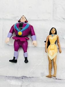 Pocahontas Vintage Disney Princess Figure Governor￼ Ratcliffe BK Toys 1995 90’s