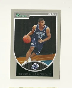 2007-08 Bowman Silver #148 Morris Almond /199 RC Utah Jazz Rice - Picture 1 of 2