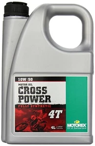 Motorex Motorcycle Racing CROSS POWER 10W/50 4T Engine Oil 4 Litre FAST DISPATCH - Picture 1 of 1