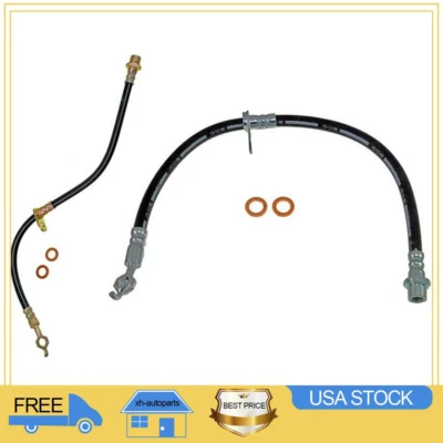 For Toyota RAV4 1996 1997 1998 1999 2000 Dorman Front Brake Line Brake Hose - Image 1 of 4