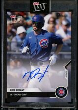 2020 Topps Now Road to Opening Day Kris Bryant Auto /99 Cubs