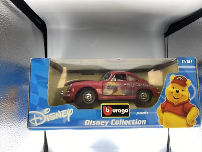 Porsche 356 B Coupe Disney Pooh 2003 Bburago 1:18 COD 2003 NUOVA - NEW - Immagine 1 di 3