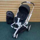 USED - Quinny Moodd Pushchair with Baby Nest (Black Irony) 1089 - 9/10 Condition