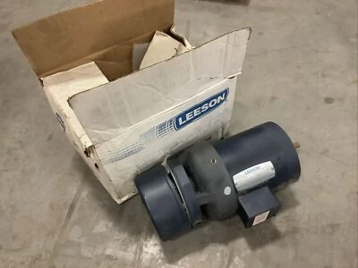 LEESON C6T17FC2E MOTOR 1HP 208-230V D56CFR 3PH 1725RPM 60HZ TEFC U3S - Image 1 of 4