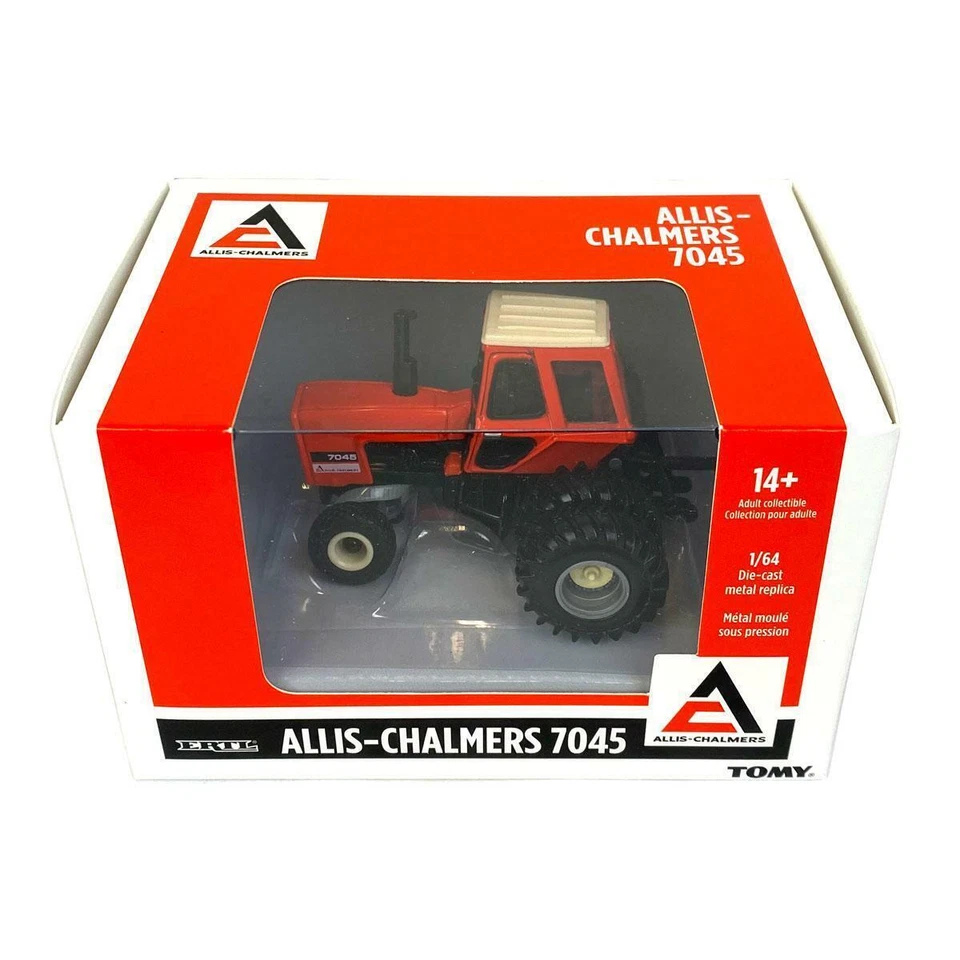 Ertl ALLIS-CHALMERS 7045 Orange 1 64 Scale Tractor