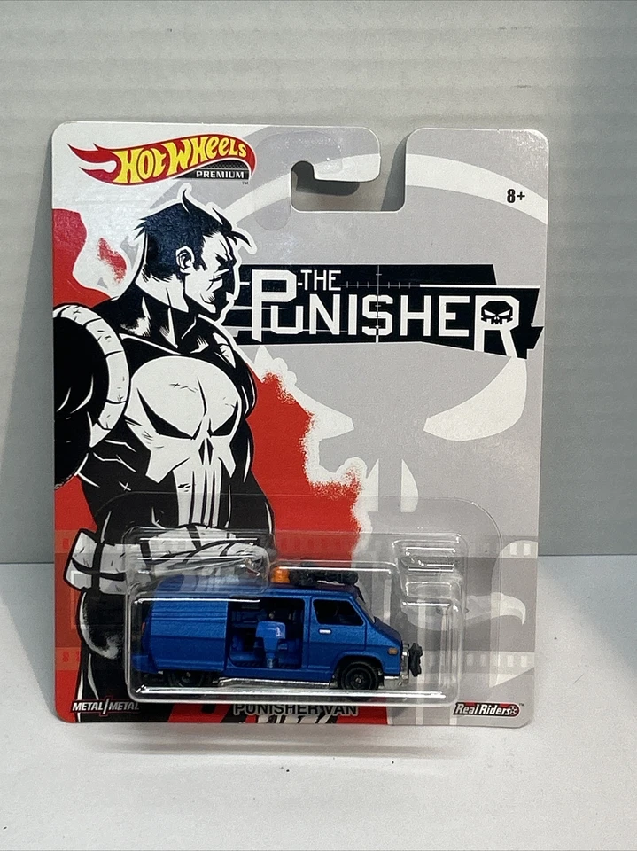 Hot Wheels The Punisher Van Real Riders 1 64
