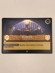 FOIL Disney Lorcana - Ursula’s Return - Atlantica - Concert Hall - 33/204 FOIL - Bild 1 von 2