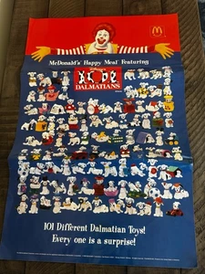 Juguetes coleccionables McDonald's 101 Dalmations Happy Meal - ¡Con póster y 3 sellados! - Imagen 1 de 14