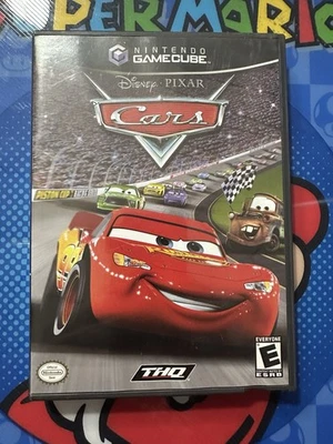 Disney Pixar Cars (Nintendo GameCube, 2006) Complete W/ Manual CIB TESTED - Image 1 of 4
