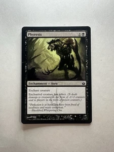 Phyresis LP Mirrodin Besieged Magic The Gathering Mtg Lightly Played Infect Aura - Bild 1 von 2