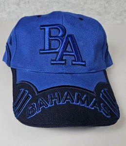 Ball Cap BA Bahamas Nassau Royal Blue With Back Strap Closure New Without Tags - Picture 1 of 6