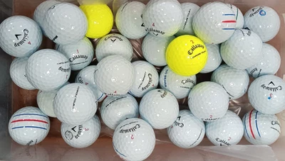 36 casi como nuevas 4A Callaway Chrome Tour • (Nuevos modelos en 2024) ¡Excelentes pelotas de golf 4A! Foto 1 de 4