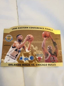 Michael Jordan 1996 Upper Deck Eastern Conference Finals Jumbo Die-Cut 3038/5000 - Bild 1 von 2