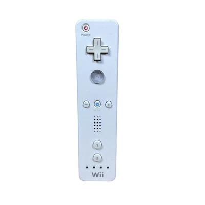 Nintendo Wii Remote Controller White Official OEM RVL-003 Fully Tested Works EUC - Image 1 of 4
