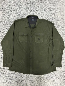 Camisa Roark Para Hombres 2XL Verde Nordsman Franela Mezcla Lana Calce Clásico Manga Larga - Imagen 1 de 10