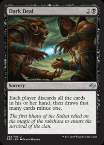 Dark Deal - Heavy Play MTG Fate Reforged - Picture 1 of 1
