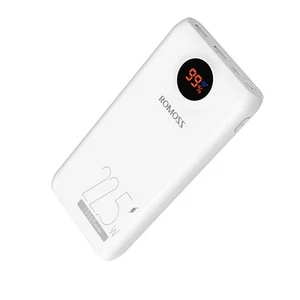 ROMOSS 20000mAh Portable Charger, Fast Charging 22.5W & PD 20W USB C Power Bank - Picture 1 of 7