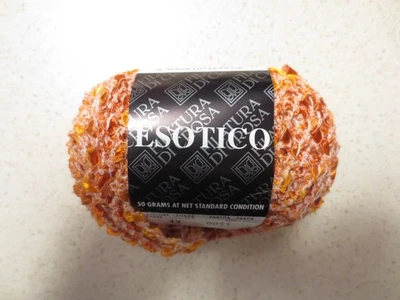 FILATURA DI CROSA ‘ESOTICO’ Variegated Fine Ribbon Yarn  Italy Color #13 - Image 1 of 4