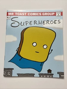 Mr. Toast Comics SUPERHEROES By Dan Goodsell 2010 - Picture 1 of 8
