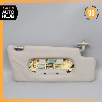 03-06 Mercedes R230 SL500 SL55 AMG lado derecho pasajero parasol gris OEM Foto 1 de 4