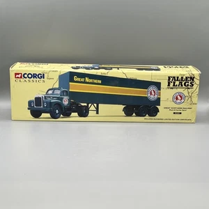 Corgi Classics 1/50 Scale Great Northern Railway Mack B Series Semi 52301 Boxed - Picture 1 of 5