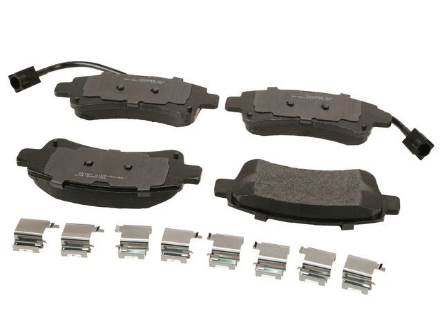 Rear Brake Pad Set For 21 Ram ProMaster 1500 2500 3500 TW34N7 w/ Hardware Kit Foto 1 de 1