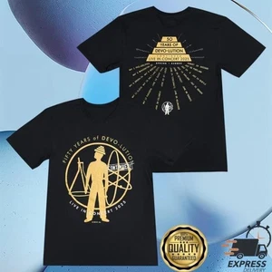 2 Sides Devo 50 Years Of Devolution 2025 Black Tour T-Shirt S-3XL - Bild 1 von 6