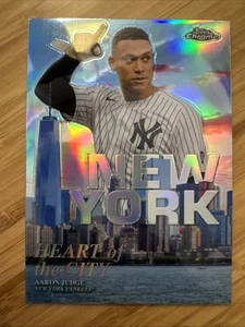 B1G1 15% Off • Aaron Judge Heart of the City • 2022 Topps Chrome #HOC-13 - Picture 1 of 2