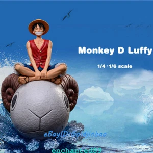 One Piece Monkey D Rufy On Going Merry Satue 1/4 Y.P Studio in magazzino nuovo - Foto 1 di 7