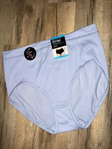 Bali Lady 2XL/9 Panty Brief One SmoothU Stretch Blue No Visible Panty Lines NWT - Picture 1 of 5