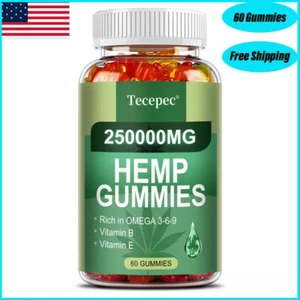 Natural Oil Gummies-Rich in OMEGA3-6-9 Vitamins-Calm,Sleep,Anxiety,Relaxation - Picture 1 of 10