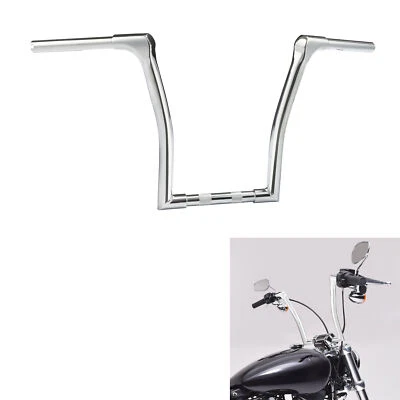 13" Rise Ape Hangers 1.25" Handlebar Fit For Harley Softail Street Bob Standard Foto 1 de 4
