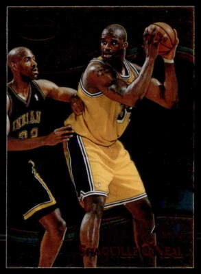 1998 Bowman's Best #100 Shaquille O'Neal   Basketball Los Angeles Lakers - Image 1 of 2