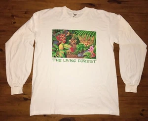 Camiseta de Colección Años 90 Human-i-Tees Manga Larga Selva Silvestre Talla XL 2XL XXL - Imagen 1 de 11