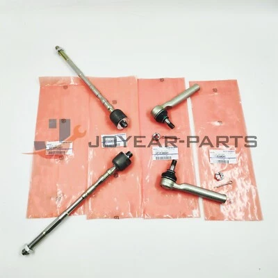 NEW 4pc kit Outer+ Inner Tie Rod Ends For Subaru Forester Impreza Legacy Outback Foto 1 de 4