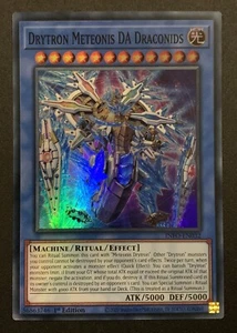 Drytron Meteonis DA Draconids - INFO-EN032 - Súper Raro - Yugioh TCG - Imagen 1 de 3