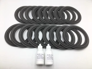 18 x schiuma perline adatte per Bose 802/901 forma a mezza onda incl. colla 40 ml #19 - Foto 1 di 1