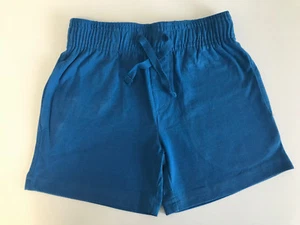BNWT Boys Sz 1 Kmart H & T Blue Elastic Waist Jersey Knit Athletic Shorts - Picture 1 of 1