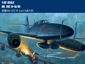 GERMAN ME 262 B-1A/U1 1/48 avión Hobbyboss modelo avión kit 80379 - Imagen 1 de 12