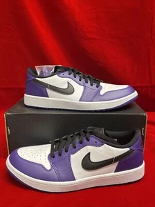 Size 11 - Jordan 1 Low Golf Court Purple - Picture 1 of 5