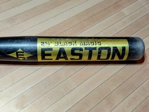 Easton Black Magic 34 in 35oz Softball Bat (Model 3433) 2 1/4" Curly Bates USA - Picture 1 of 6