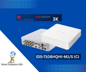 DVR TURBO HD HIKVISION IDS-7108HQHI-M1/S (C) 5mp 3K HDMI 8P H.265 7100 Series - Picture 1 of 7